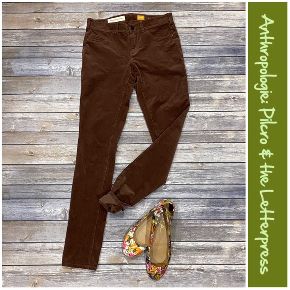 Anthropologie Pants - Anthro Pilcro Serif Cord Leggings